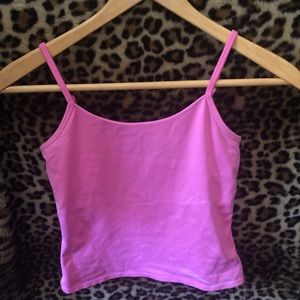 🦋Hot pink cami with built in bra.🦋
